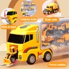LHChan Camion Juguete de Vehículos de Ingeniería Construcción,Set de Juego