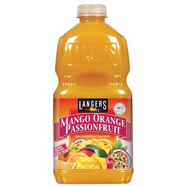 Langers Mango Orange Passionfruit Juice Cocktail, 64 Fl Oz (Pack of 8)
