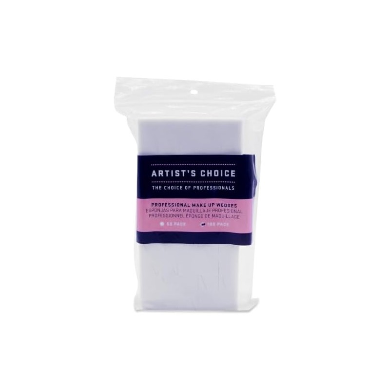 Artist's Choice Makeup Sponge Mini Applicator Wedges (100 Count)