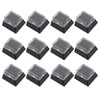 SG Store 12PCS Double-Layer Keycaps Plastic Profile Custom DIY 18x18mm