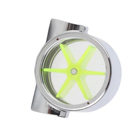YWBL-WH Computer Water Cooling Flow Indicator, Tungsten Alloy G1 4" Standard Female Thread, Hair Care and Styling