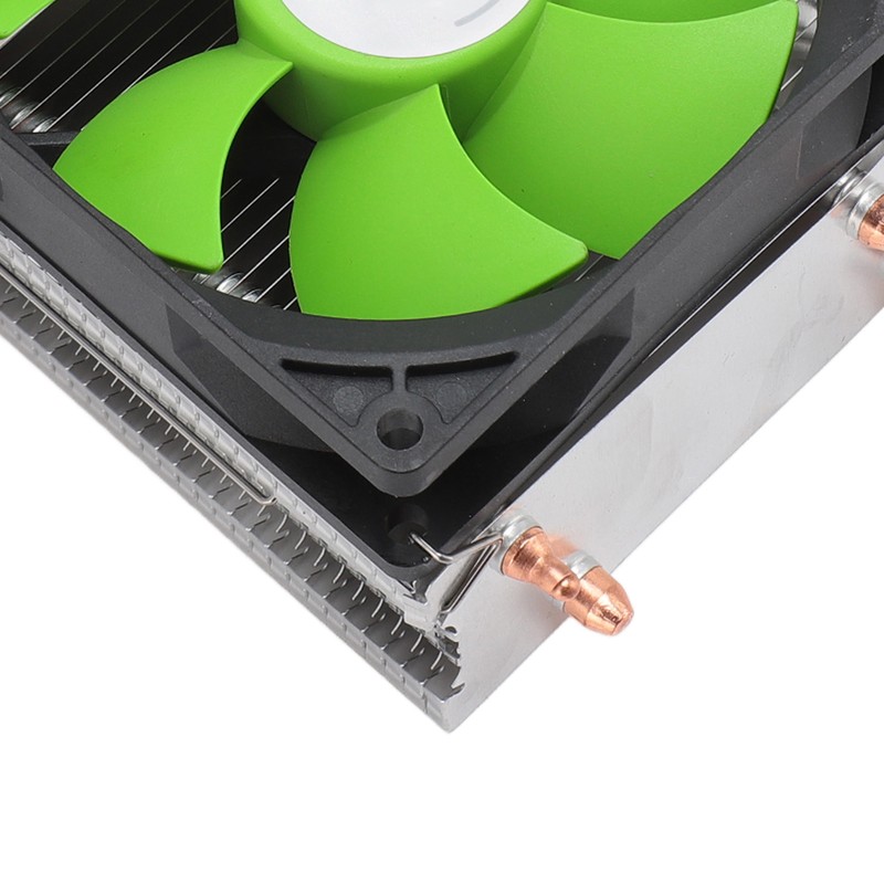CPU Cooler Dual Heat Pipe 48CFM DC12V Quiet Operation Hydraulic
