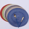 Hoshen Round Cotton Yarn Placemats, Soup Plates, Coasters, Heat Insulation
