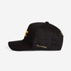 FIELD GRADE Mind Your Business Black Twill Trucker