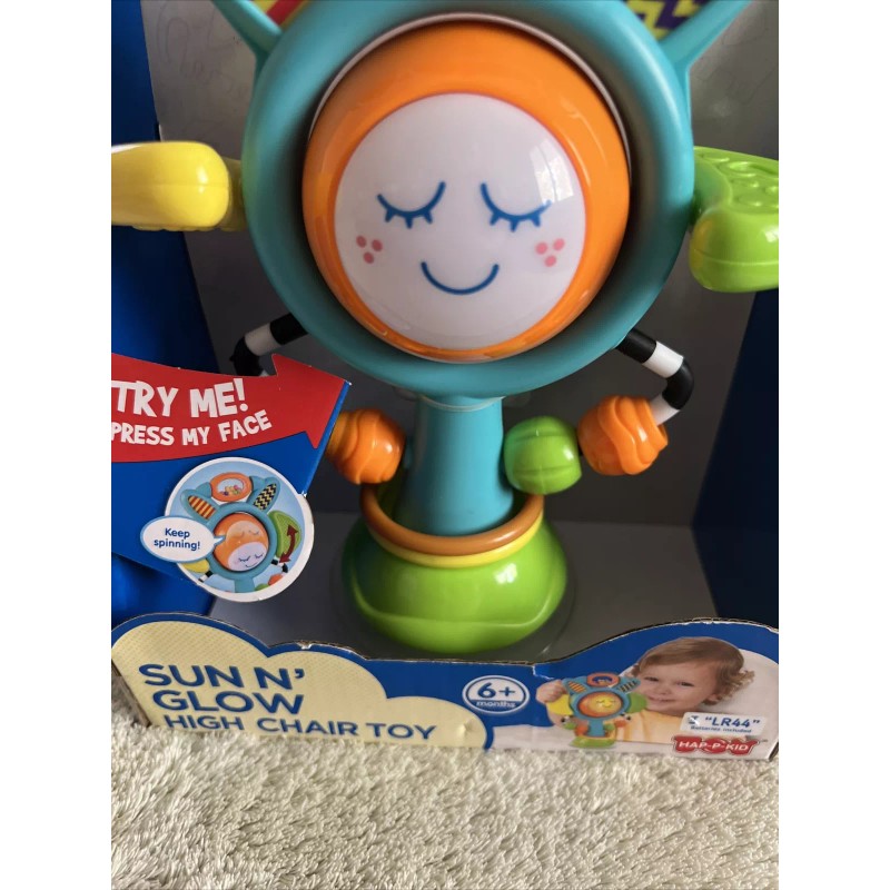 Hap-p-Kid NEW Hap-P-Kid Sun N’ Glow High Chaie Toy Spin