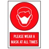 Please Wear A Face Mask/covering at all times, Prevent the