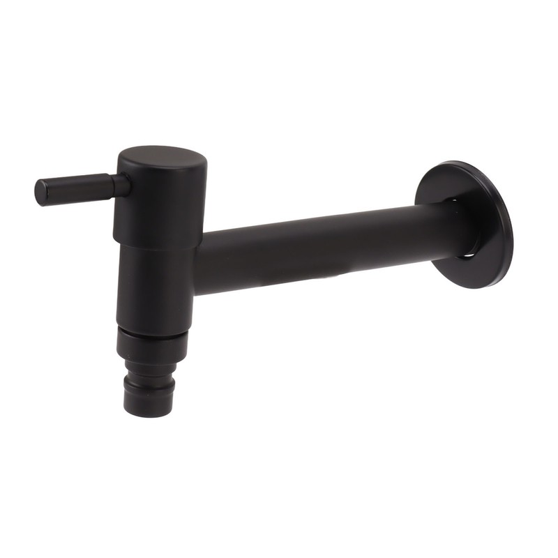 G1/2 Wall Mounted Cold Water Tap 304 Stainless Steel Single