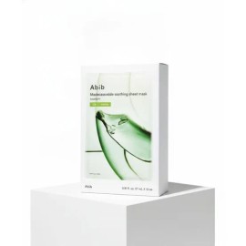 Aviv ABIB Madecassoside Calming Sheet Mask Essential Fit 10 sheets (+ 1 hyaluron mask pack) / ABIB 마데카소사이드 진정시트마스크 에센셜핏 10매(+히알루론 마스크팩 1매)