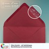 COLOURS-4-YOU Envelopes, DIN C6, Dark Red, 11.4 x 16.2 cm,
