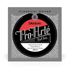 D'Addario HBN-3T Pro-Arte Hybrid Carbon G/B String Set