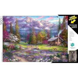 Buffalo Games - Chuck Pinson - Inspiraciones de la Primavera - Rompecabezas de 500 Piezas para Adultos, Rompecabezas desafiante Perfecto para Noches de Juego, tamaño del Rompecabezas es de 21.25 x