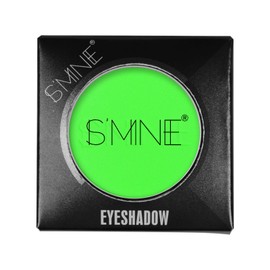 IS'MINE Single Green Matte Eyeshadow Powder Palette High Pigment, Longwear, Intense Color Best Green Eyeshadow