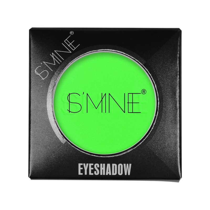 IS'MINE Single Green Matte Eyeshadow Powder Palette High Pigment, Longwear,