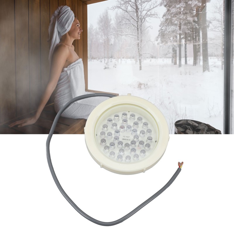 LED Pool Lights 140mm Waterproof 8W AC24V Engineering Plastic Colorful