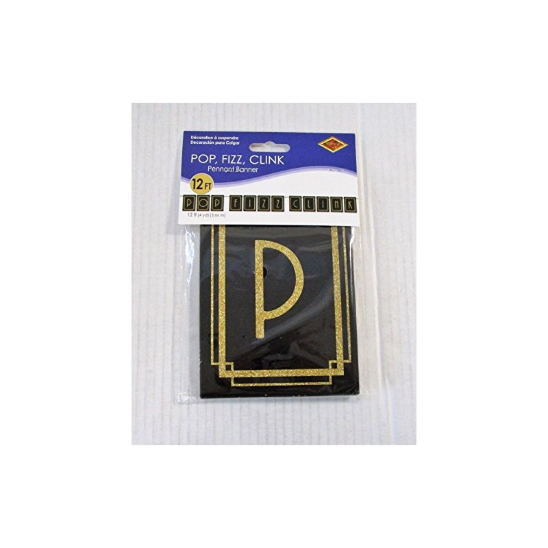 Beistle Pop, Fizz, Clink Streamer