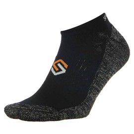ScentLok Men's Ultralight No Show Sock (Black, Medium)