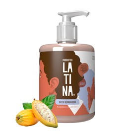 LATINA® | Mascarilla para Cabello - Nutri-Reparador | Mascarilla Cacao Crema para Peinar - Activador de Rizos Belleza Mujer - Tratamiento para Cabello Maltratado con Vitaminas para el Cabello