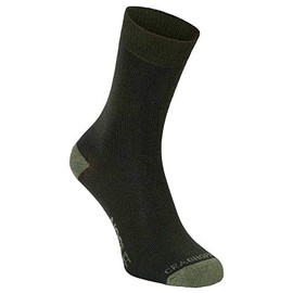 Craghoppers Men's Nlife Travel SGL Socks, Park/Drygrs, 6-8