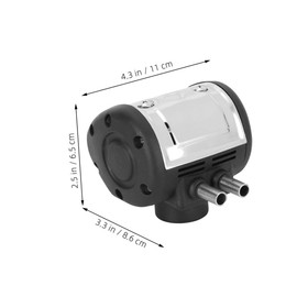 SUPVOX Milker Pulsator Sturdy Stainless Steel Pulsator for Cow Sheep Milking Machine Replacement Parts