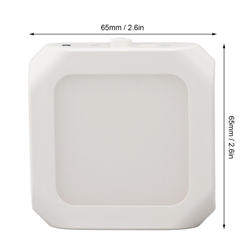 2Pcs Plug in Motion Sensor LED Night Light Plug in