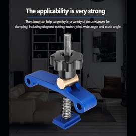 T-Slot Clamps, T-Track Clamp Woodworking Tool Suitable for Many Woodworking and Metalworking Applications,Hold Down Clamp Set for T-Slot T-Track Wood Working