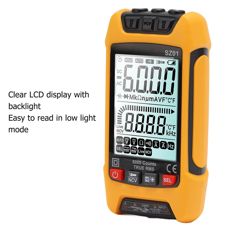 Digital Multimeter Kit Intelligent Large Screen High Accuracy Automatic Fire
