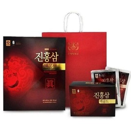 천제명 진홍삼 액골드 선물세트 6년근 30포 설 추석 명절 부모님 선물 홍물 Cheonjemyung Red Ginseng Extract Gold Gift Set 6-Year-Old 30 Pouches New Year's Chuseok Holiday Parents Gift