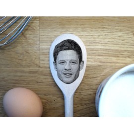 James Norton Merch Gift Idea Image On A Wooden Spoon-Novelty Memorabilia Birthday Christmas Present