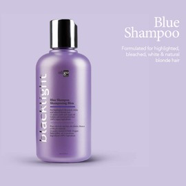 Oligo Professionnel Blacklight Blue Shampoo (8.5 oz.) Protect Color Treated Hair | Extend Coloring, Lustrous Shine | Moisturizing Conditioner | Vegan Friendly