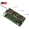 DONGKER Digital Clock Soldering DIY Exercise Kits 6-Bit with Board