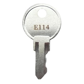 (5 Keys) KeyPower Keys for E114 / E-114 Toilet Paper Dispenser, Paper Towel, Toilet Tissue & Soap Dispensers Key Replacement