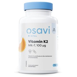 Osavi Vitamin K2 MK-7, 100mcg - 120 softgels