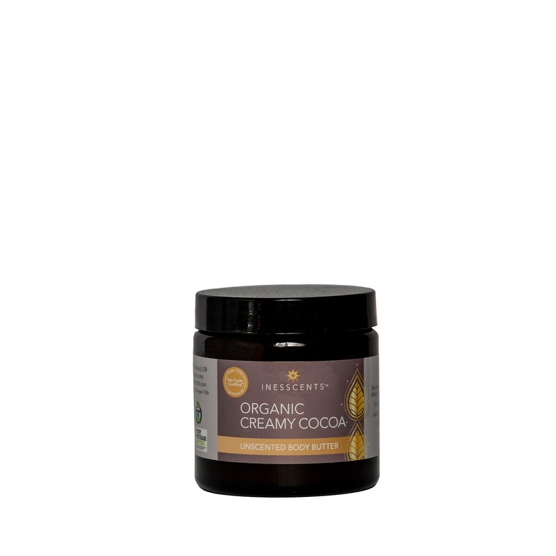 Inesscents Aromatic Botanicals Organic Creamy Cocoa Butter Unscented 4 fl.