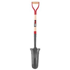 HANTOP Digging Spade and Shovel - Drain, Transplanting, Trenching - 44 Inch Blade