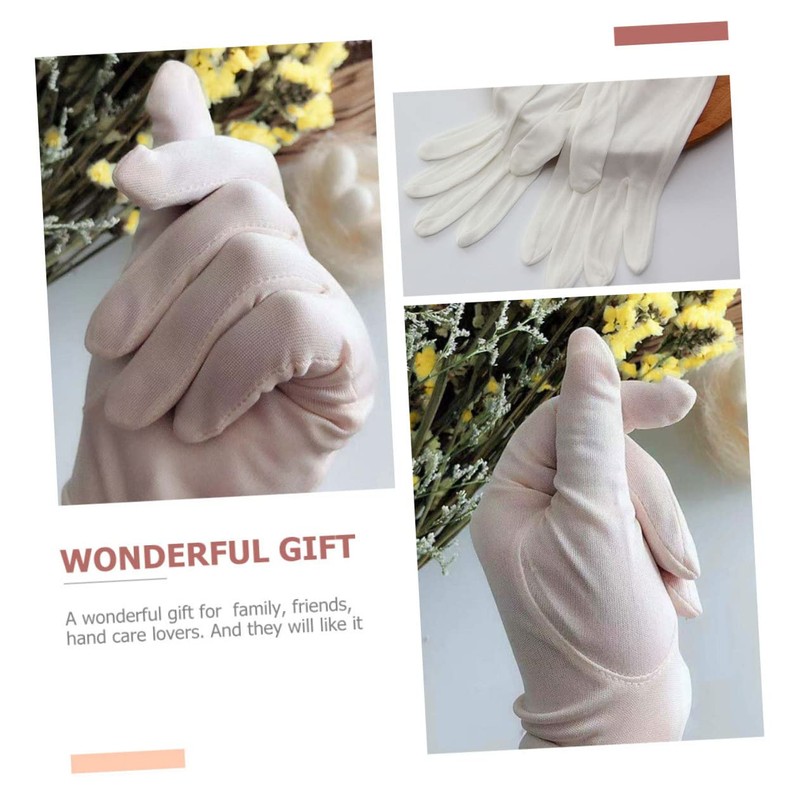 TOVINANNA Silk Lotion Gloves Skin Moisturizing Gloves Multi-functional Beauty Care