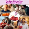 HIWZZI Back Scratcher Extendable Silicone Bear Claw Massager Tool Telescoping