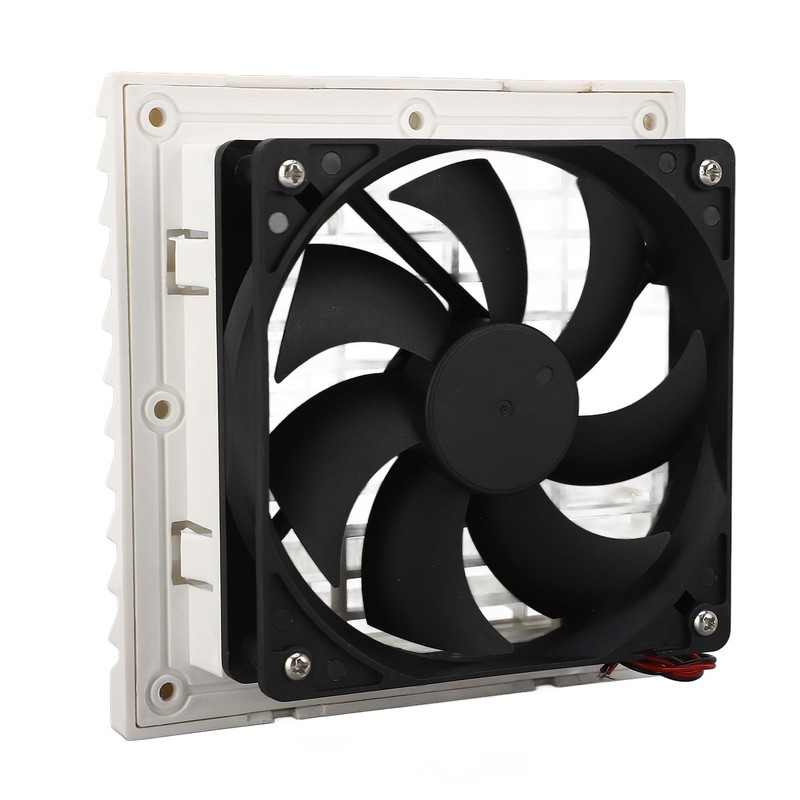 Side Exhaust RV Vent Fan Louvered Grid Odor Remove Silent