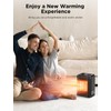 1500W Space Heater for Indoor Use, PTC Ceramic Heater with