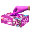 London Labs Pink Gloves (100 Count, Small (Pack of 100))