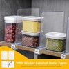 JOY DECOR 6 Pack Acrylic Clear Shelf Dividers for Closets