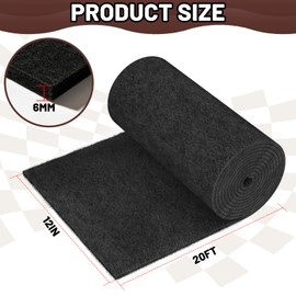 12in x 20ft Boat Trailer Bunk Carpet