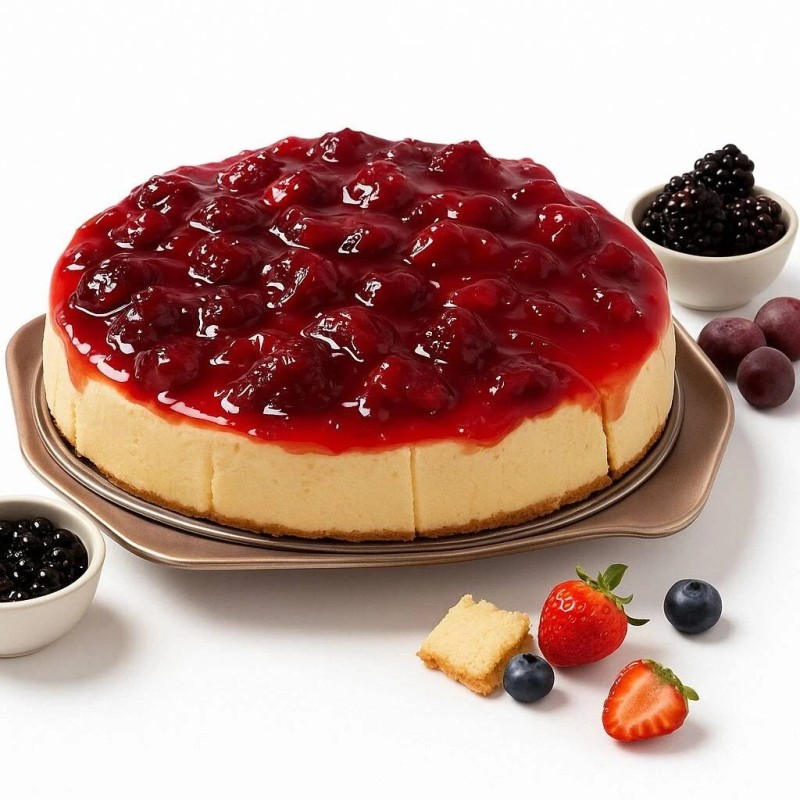 Andy Anand Sugar-Free Strawberry Cheesecake 9" (3.4 lbs), Shipped 2nd