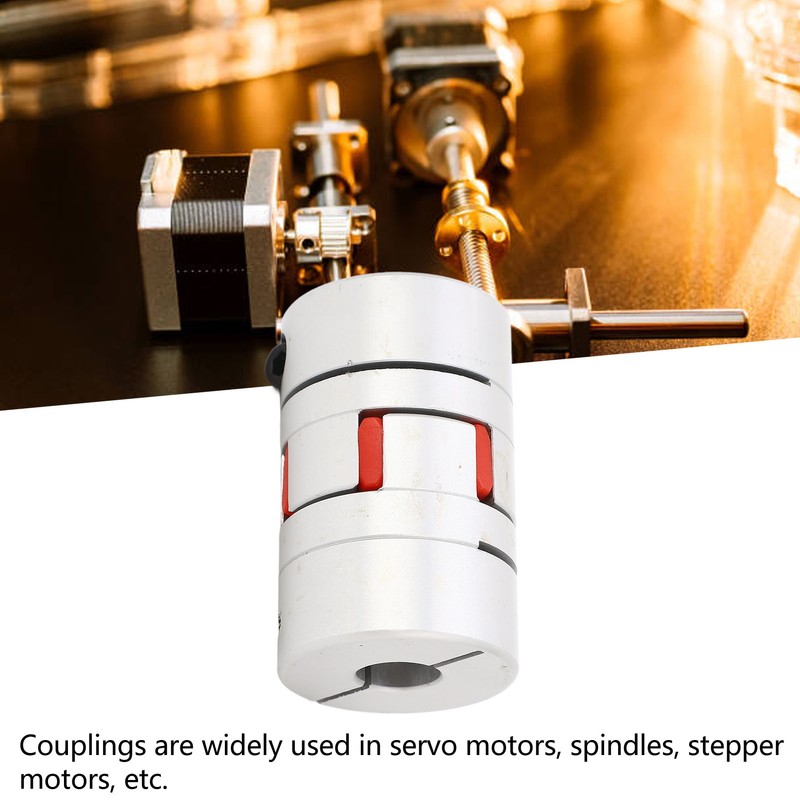 Plum Flexible Shaft Coupling Aluminum Alloy 14mm Inner Diameter Flexible