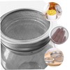 Kisangel 2sets Wide Mouth Mason Jar Sprouting Kit Germination Cap