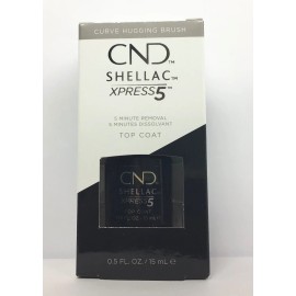 CND Shellac Gel Polish- LARGE Base + Xpress5 Top Coat 0.5oz/15ml
