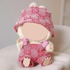 17cm Doll Clothes Set Pink 2-Piece Handcrafted Crochet Doll Clothes