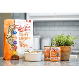 Tender & True Antibiotic-Free Turkey & Brown Rice Recipe Dog Food, 11lb