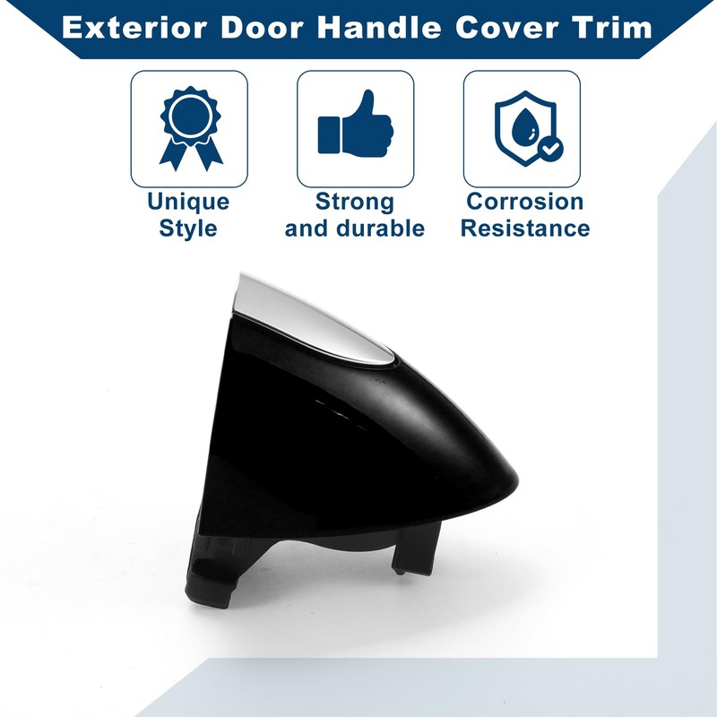 Hihaha Front Right Exterior Door Handle Cover for Buick LaCrosse