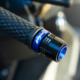 MOWOK Fit for Kawasaki Ninja 250 300 400 500 1000 400R 250R 250SX 1000SX H2R ZX14R ZX10R ZX6R ZX600 zx636 ZX4RR ZX4R Motorcycle Accessories Handle Bar Ends Handlebar Grips Plug Caps (Green)