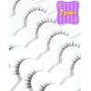 Natural Eyelashes, Wispy Eye Lashes, Gradient Volume Lashes, Natural Look,